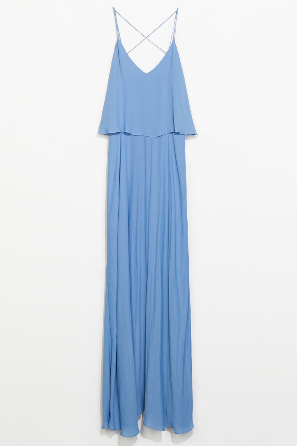 Zara Powder Blue Maxi Dress Zara Powder Blue Maxi Dress