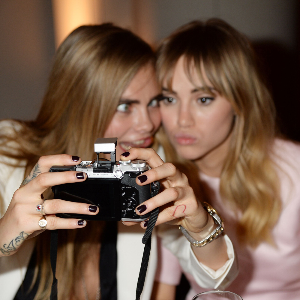 Suki Waterhouse and Cara Delevingne