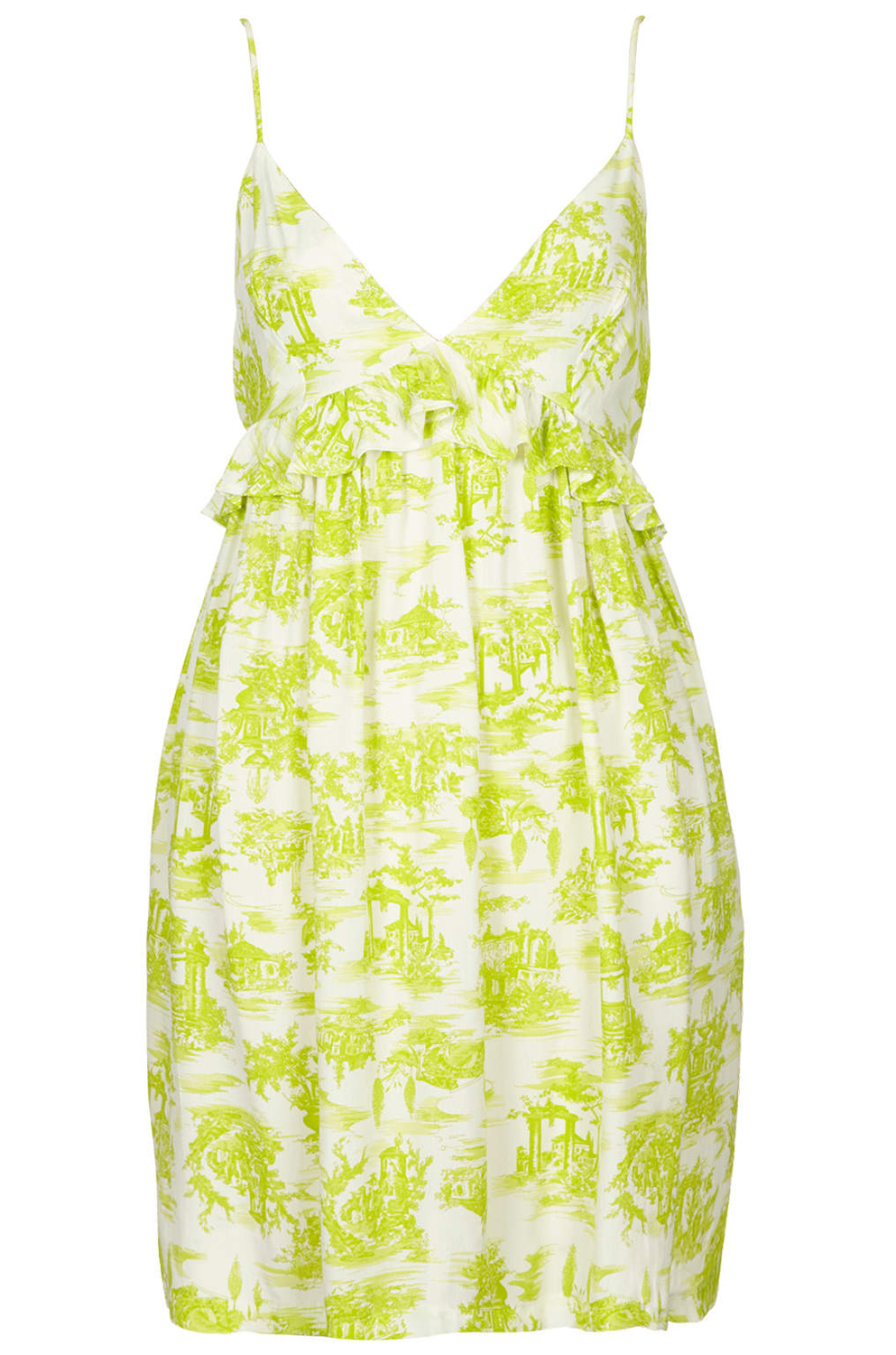 Topshop Toile Print Babydoll Sundress Topshop Toile Print Babydoll Sundress