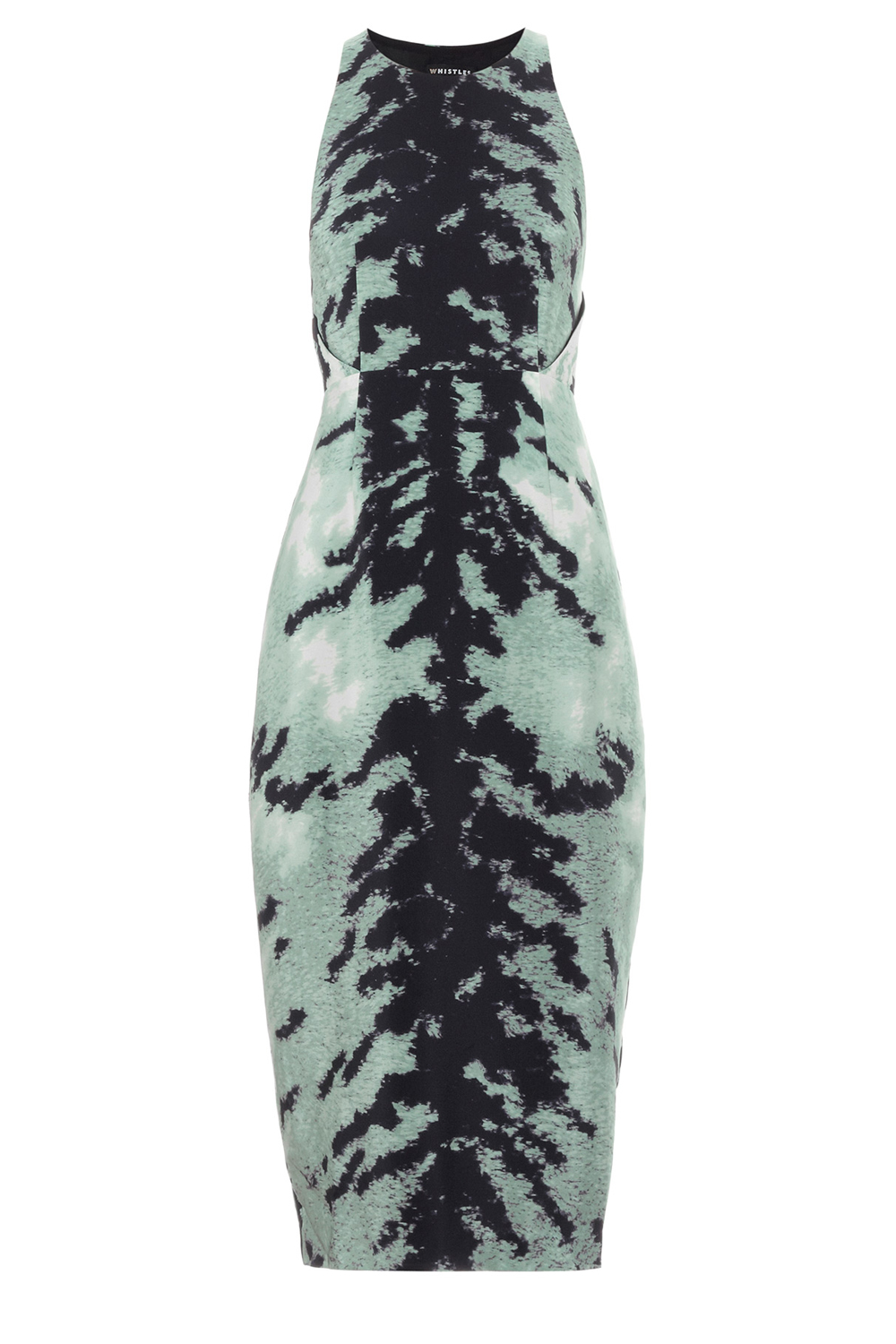 Whistles Tiger & Ocelot Print Silk Dress Whistles Tiger & Ocelot Print Silk Dress