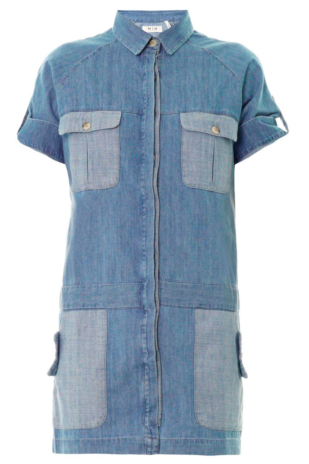 Mih Jeans Patch Pocket Dress Mih Jeans Patch Pocket Dress