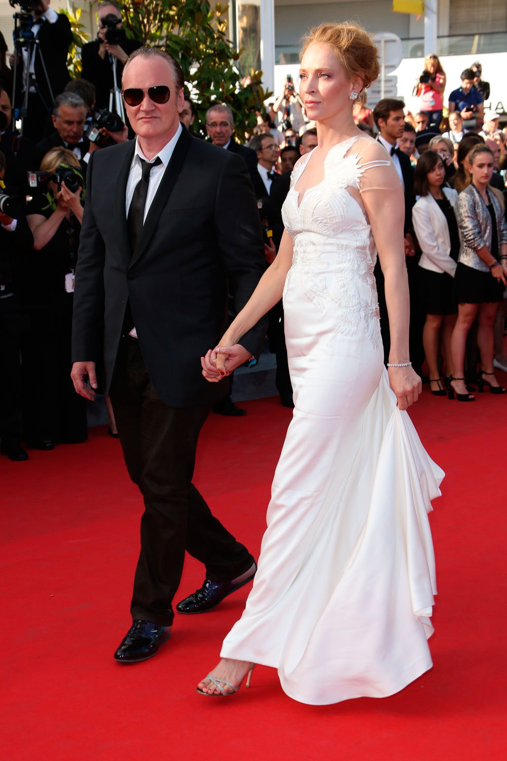 Uma Thurman and Quentin Tarantino Uma Thurman and Quentin Tarantino