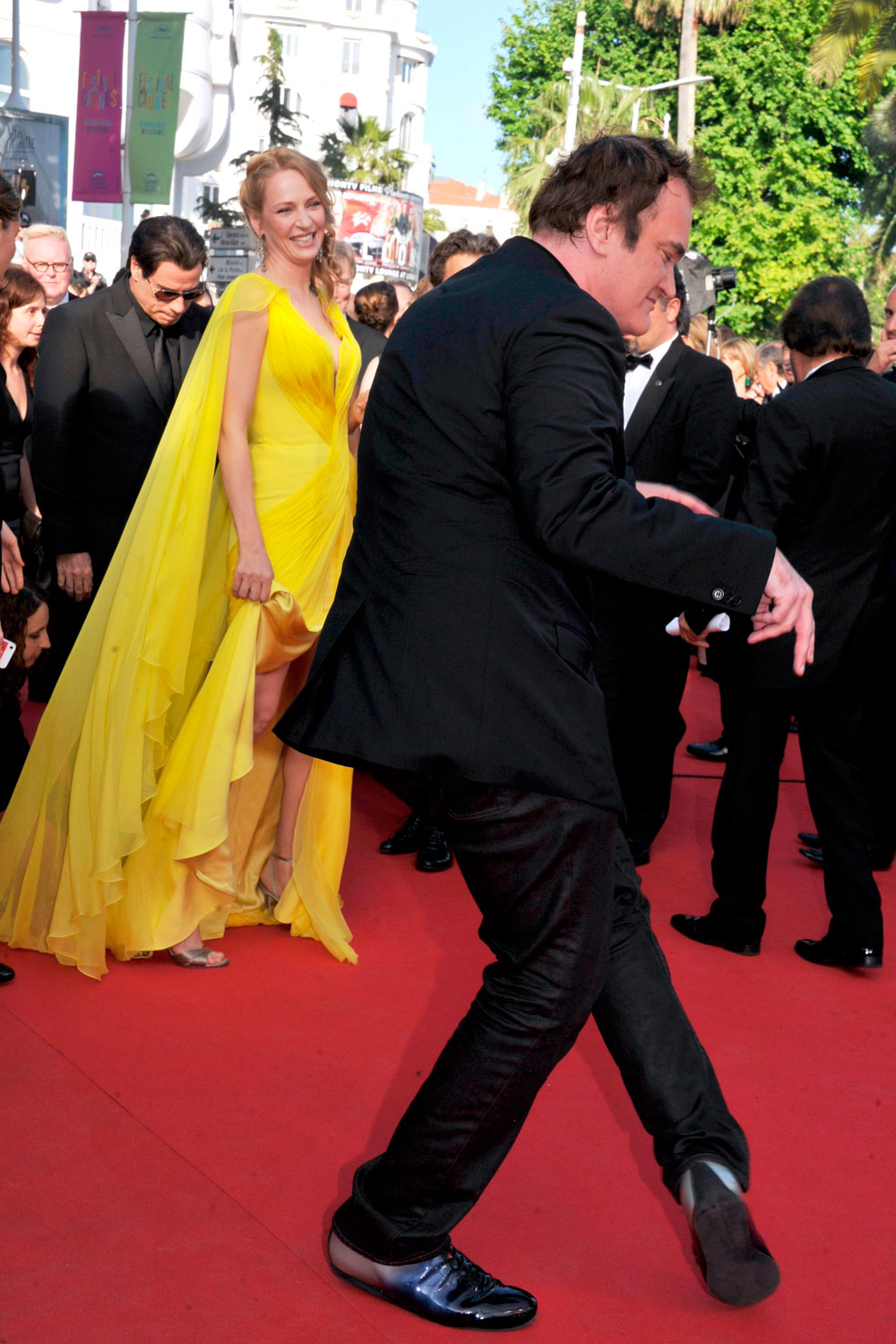 Uma Thurman and Quentin Tarantino Uma Thurman and Quentin Tarantino