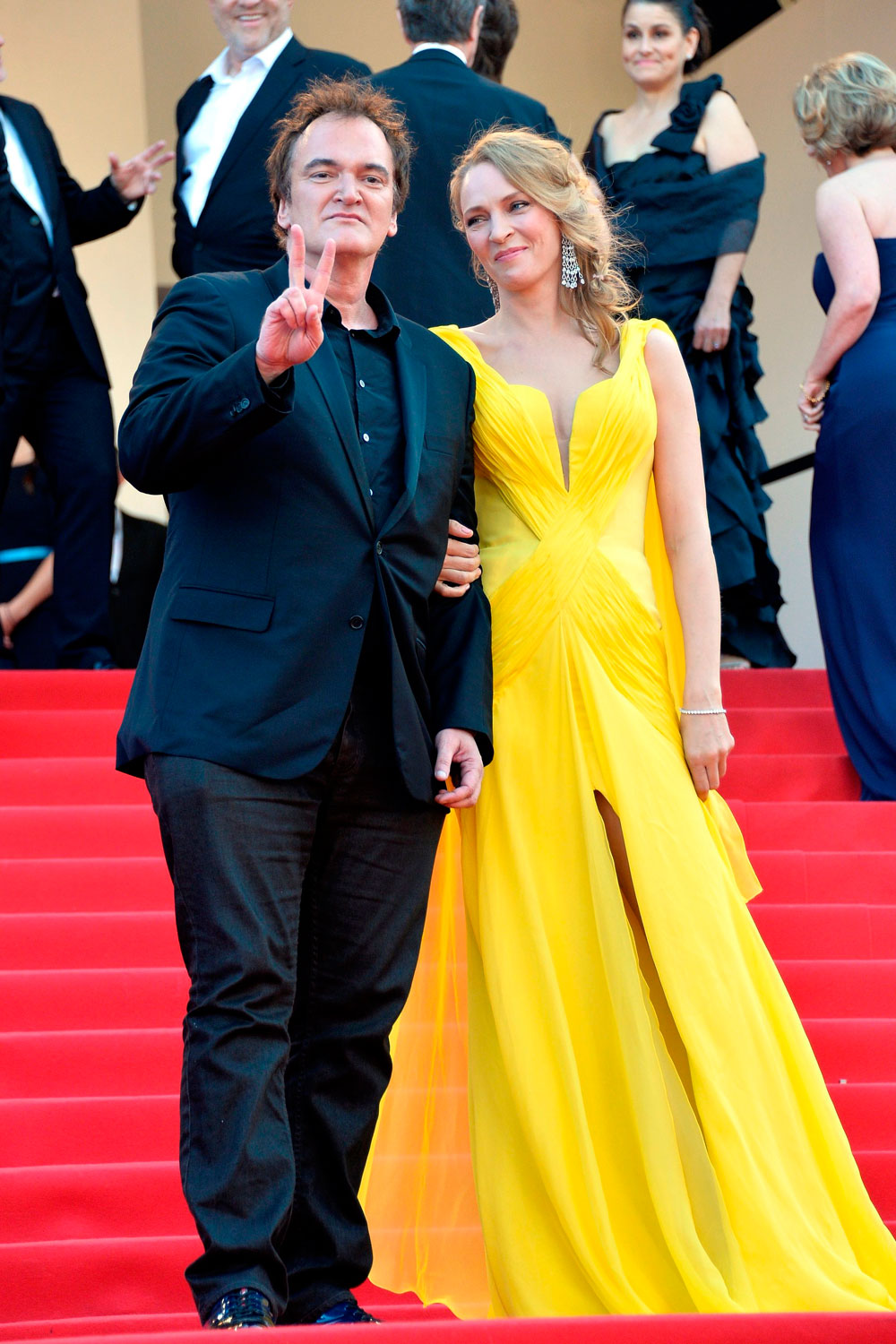 Uma Thurman and Quentin Tarantino Uma Thurman and Quentin Tarantino