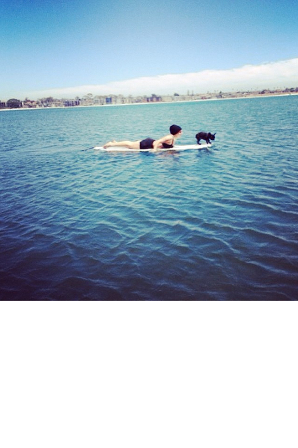 Lady Gaga paddleboarding Lady Gaga paddleboarding