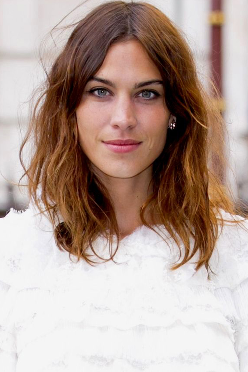 Alexa Chung medium hair Alexa Chung medium hair