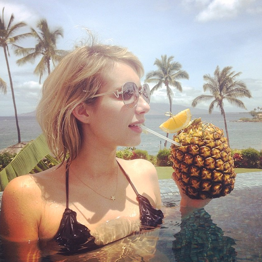 Emma Roberts bikini