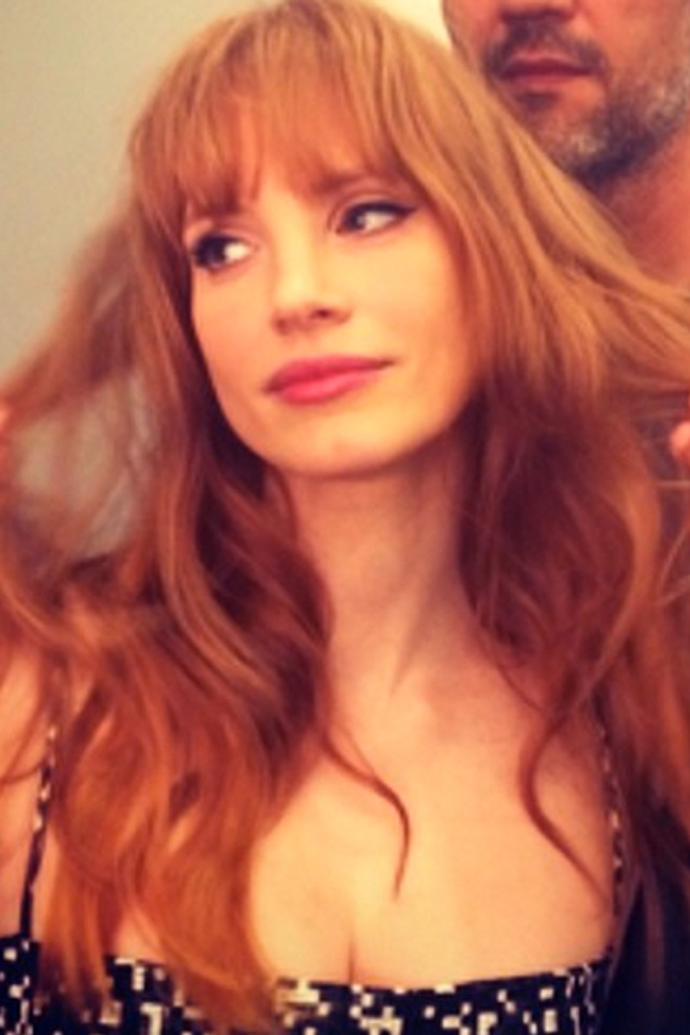 Jessica Chastain fringe Jessica Chastain fringe