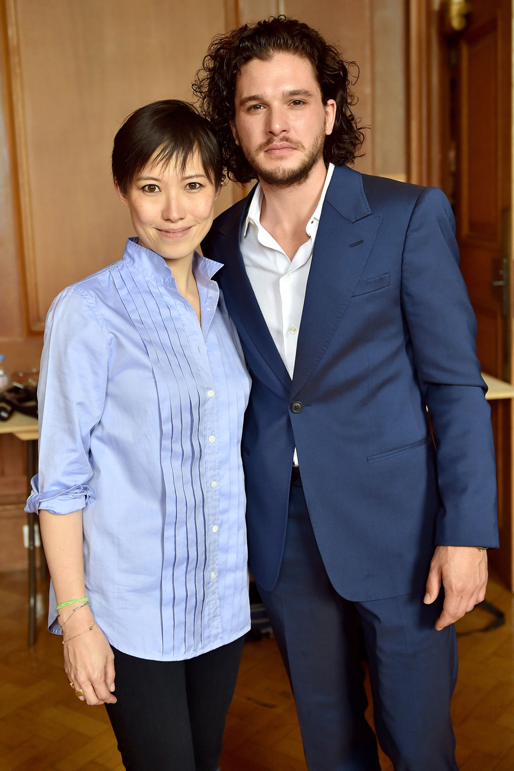 Sandra Choi and Kit Harington Sandra Choi and Kit Harington