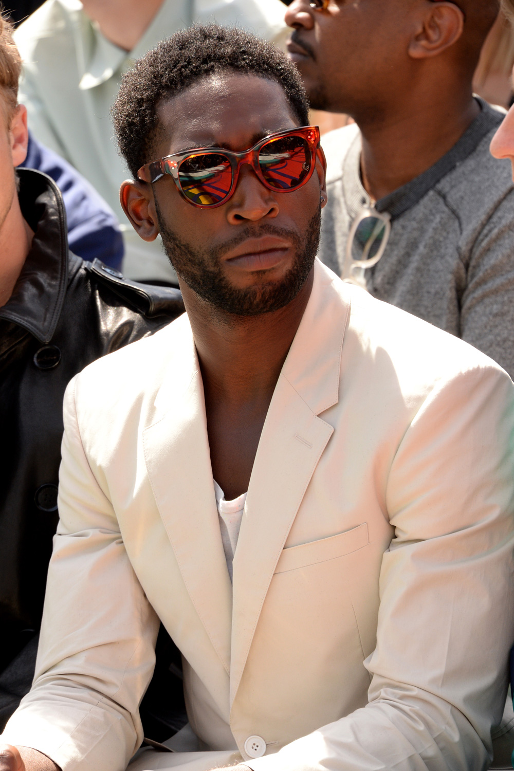 Tinie Temphah Attends Burberry Prorsum Spring/Summer 2015 At The London Collections: Mens Tinie Temphah Attends Burberry Prorsum Spring/Summer 2015 At The London Collections: Mens