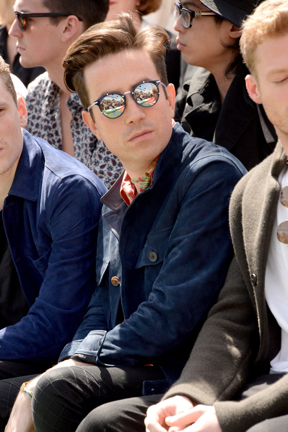 Nick Grimshaw Attends Burberry Prorsum Spring/Summer 2015 At The London Collections: Mens Nick Grimshaw Attends Burberry Prorsum Spring/Summer 2015 At The London Collections: Mens