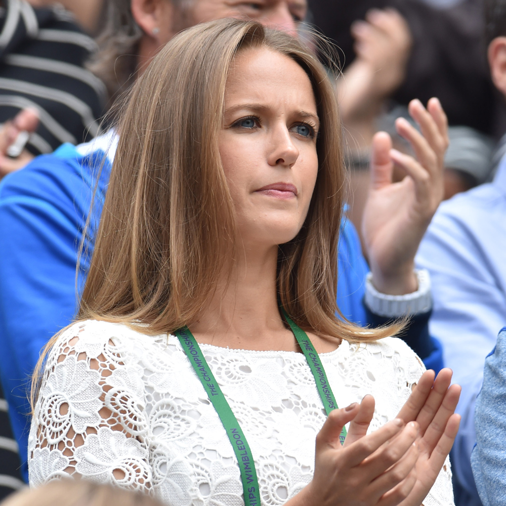 Kim Sears hair Wimbledon 2014