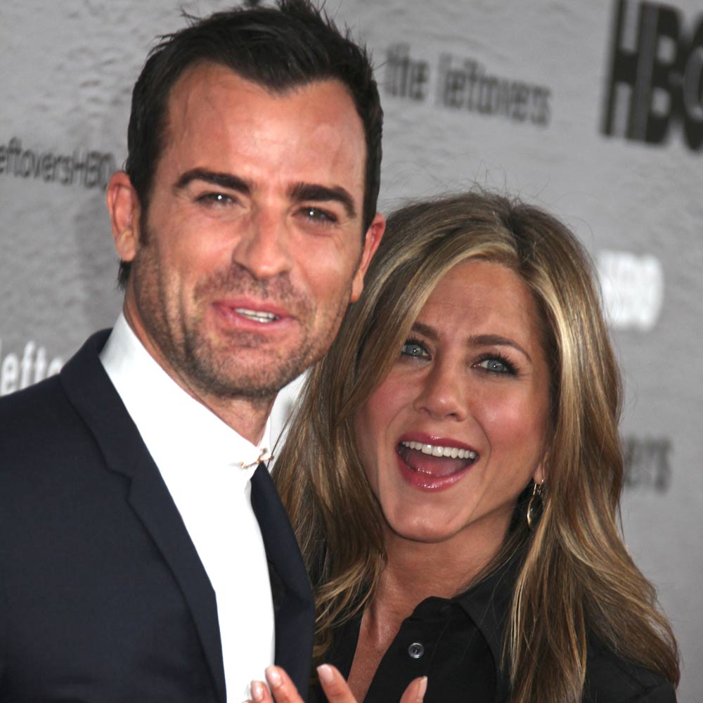 Jennifer Aniston and Justin Theroux