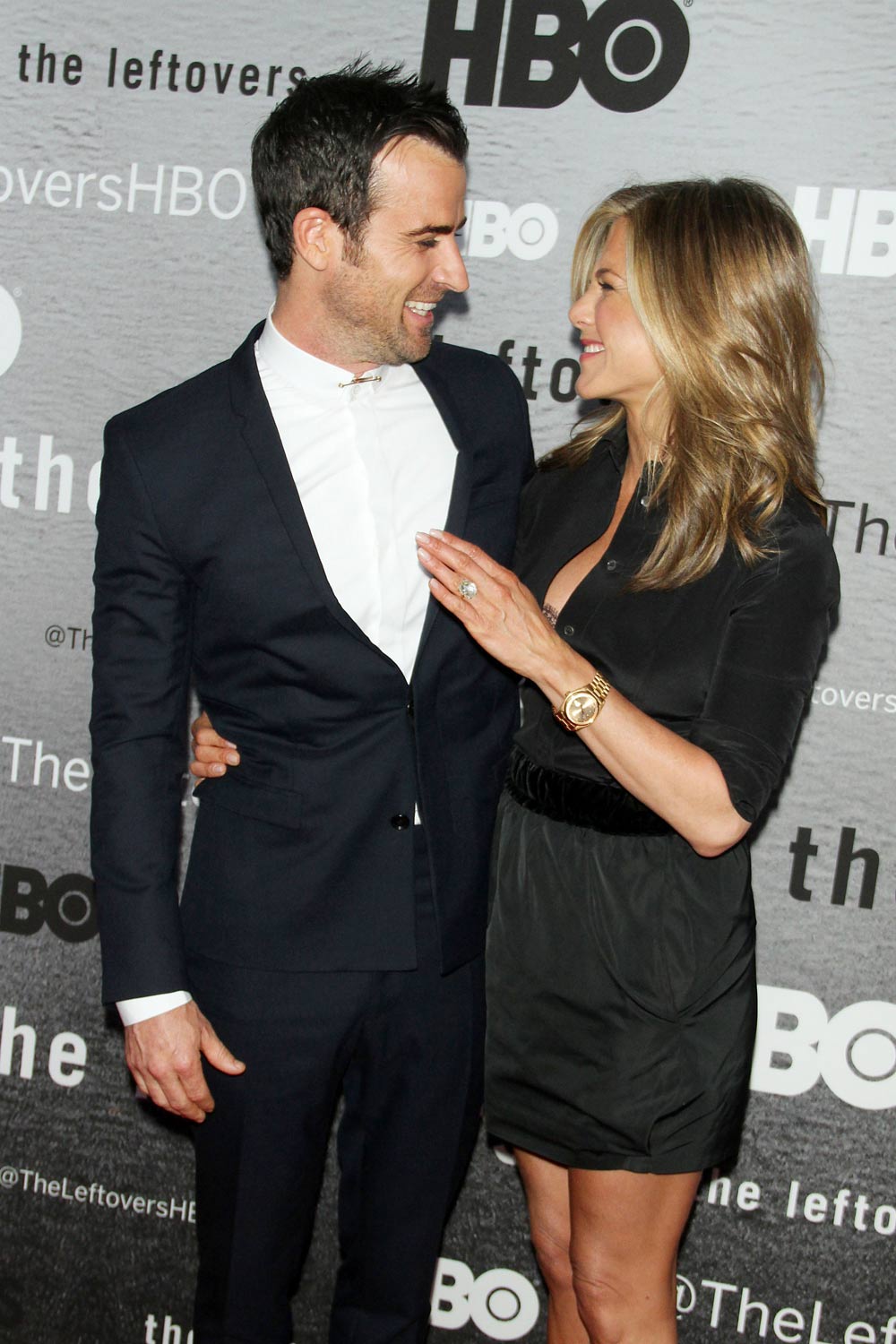 Jennifer Aniston and Justin Theroux Jennifer Aniston and Justin Theroux