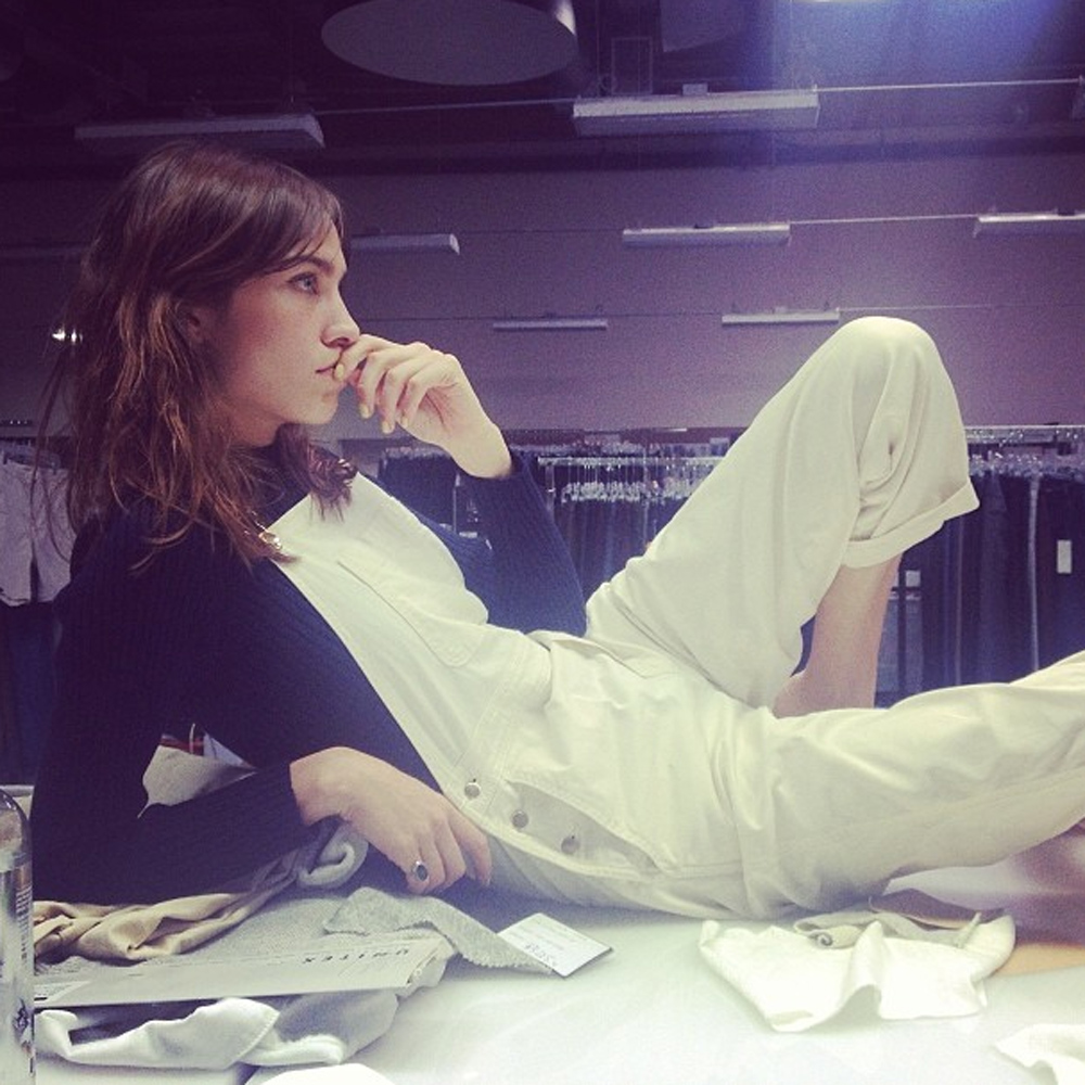 Alexa Chung AG Jeans denim collection