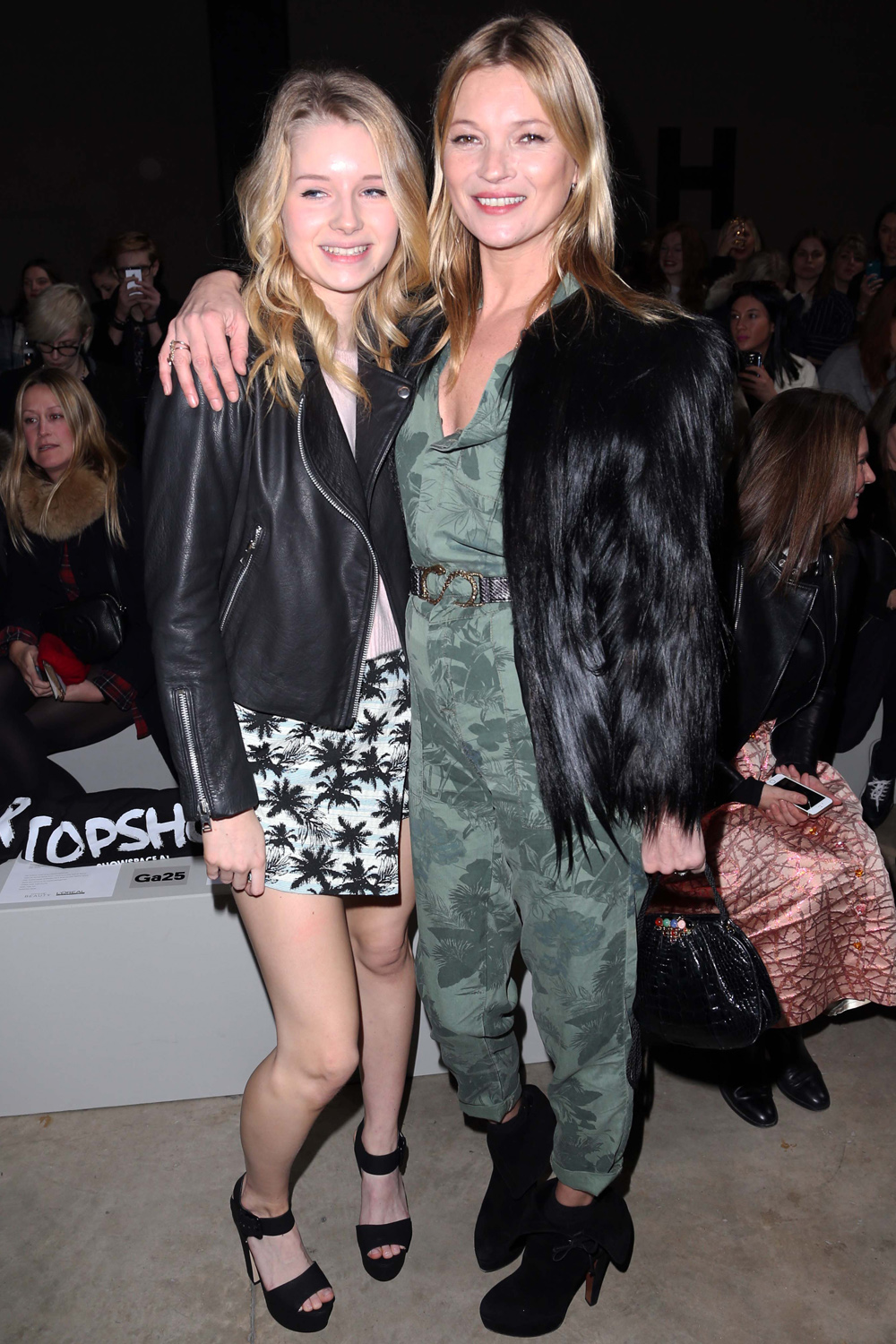 Kate Moss and Lottie Moss Calvin Klein Kate Moss and Lottie Moss Calvin Klein