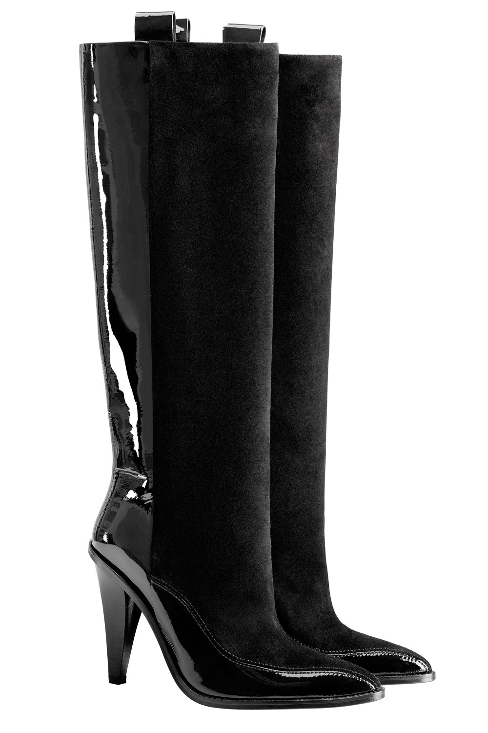 H&M Black Knee Boots H&M Black Knee Boots