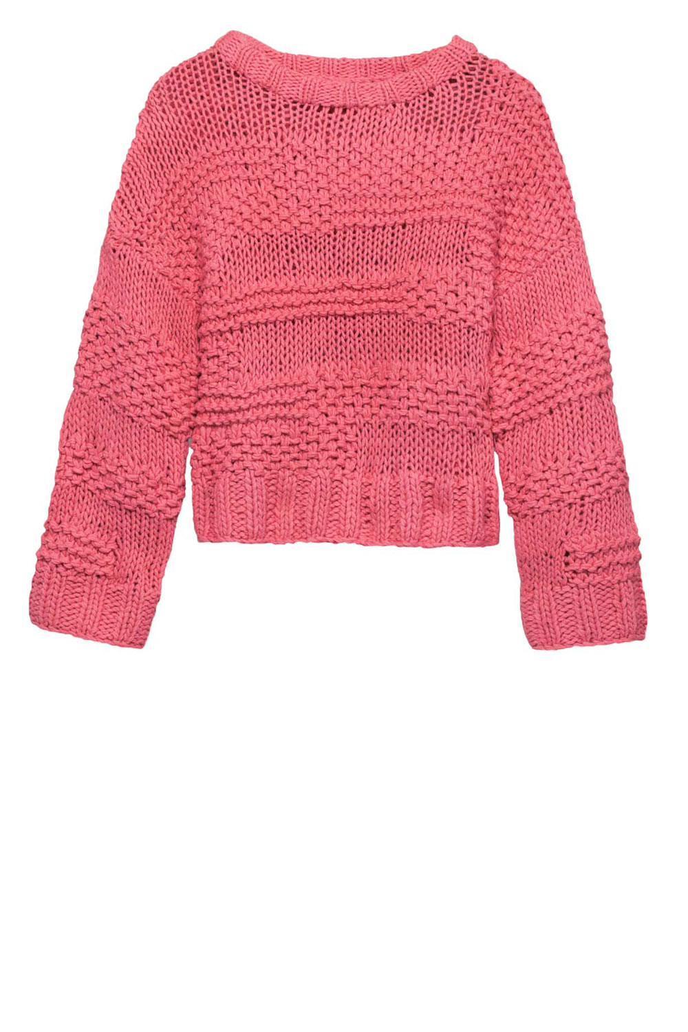 & Other Stories Pink Cropped Knit & Other Stories Pink Cropped Knit
