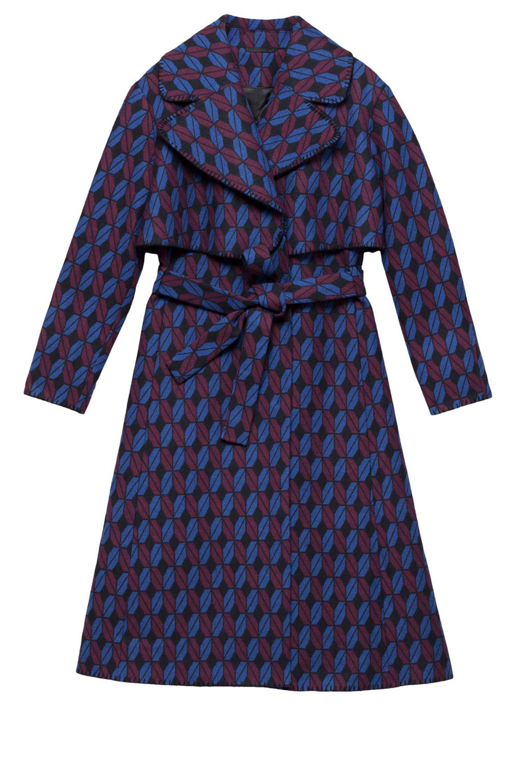 & Other Stories Printed Trench Coat & Other Stories Printed Trench Coat