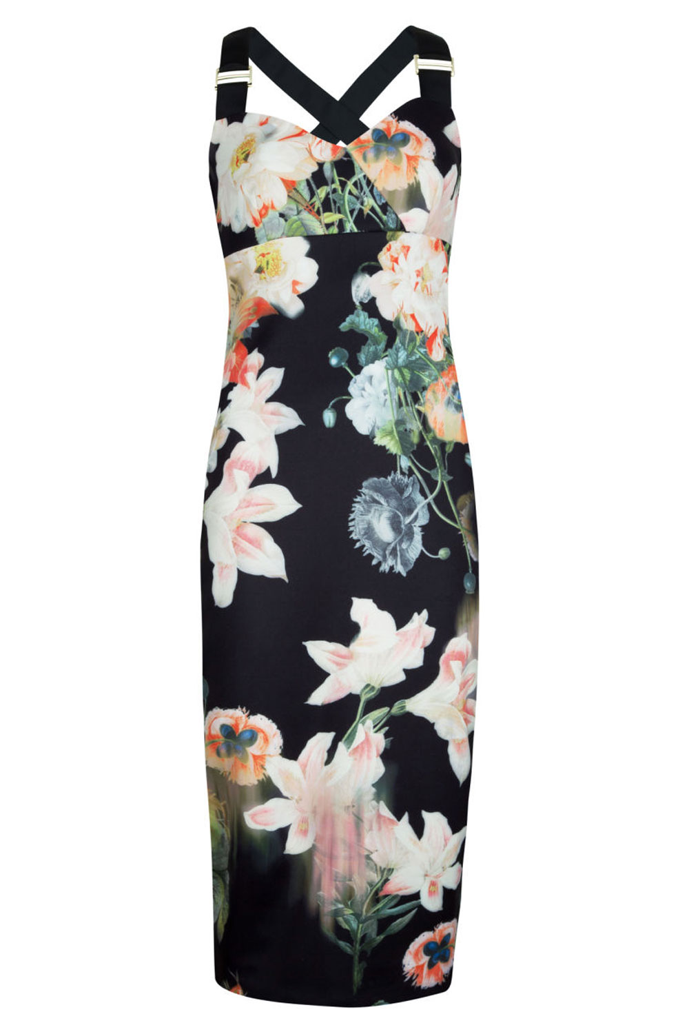Wedding Guest Dresses - Ted Baker Carpa Opulant Bloom Print Dress Wedding Guest Dresses - Ted Baker Carpa Opulant Bloom Print Dress