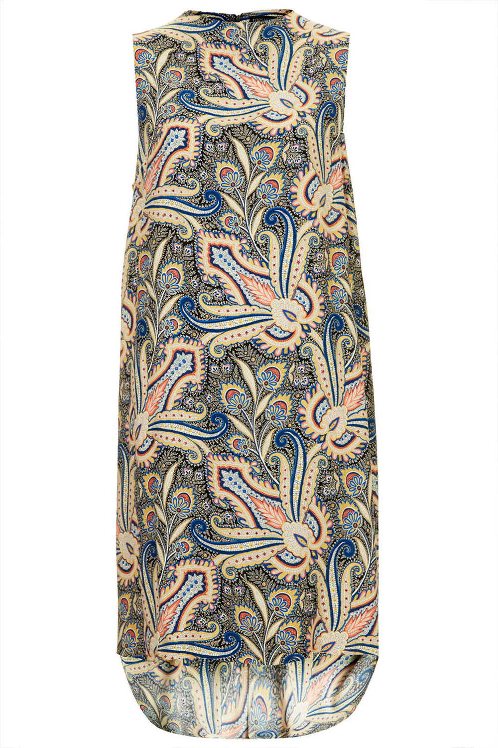 Wedding Guest Dresses - Topshop High Neck Paisley Dress Wedding Guest Dresses - Topshop High Neck Paisley Dress