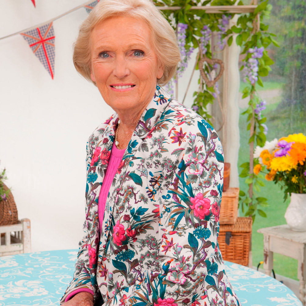 Mary Berry on the Great British Bake Off 2014