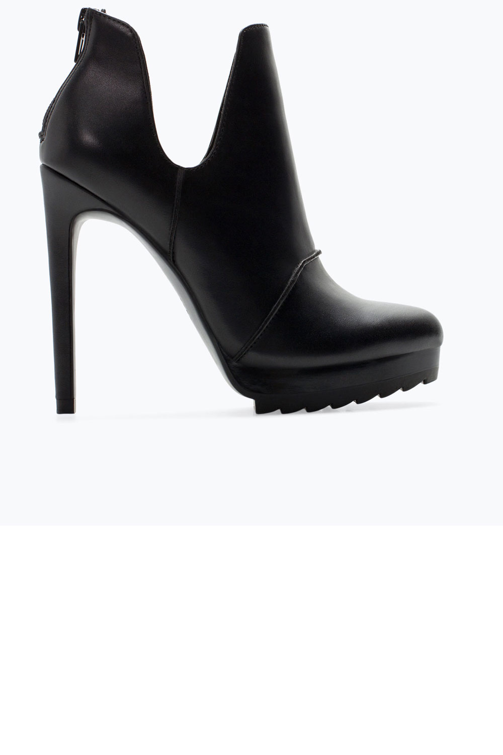 Zara Track Sole Boot 39 Zara Track Sole Boot 39