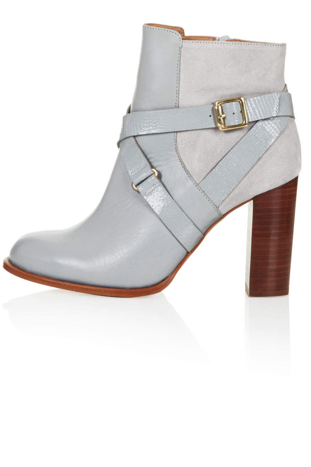 Topshop Aroma Grey Boot 80 Topshop Aroma Grey Boot 80