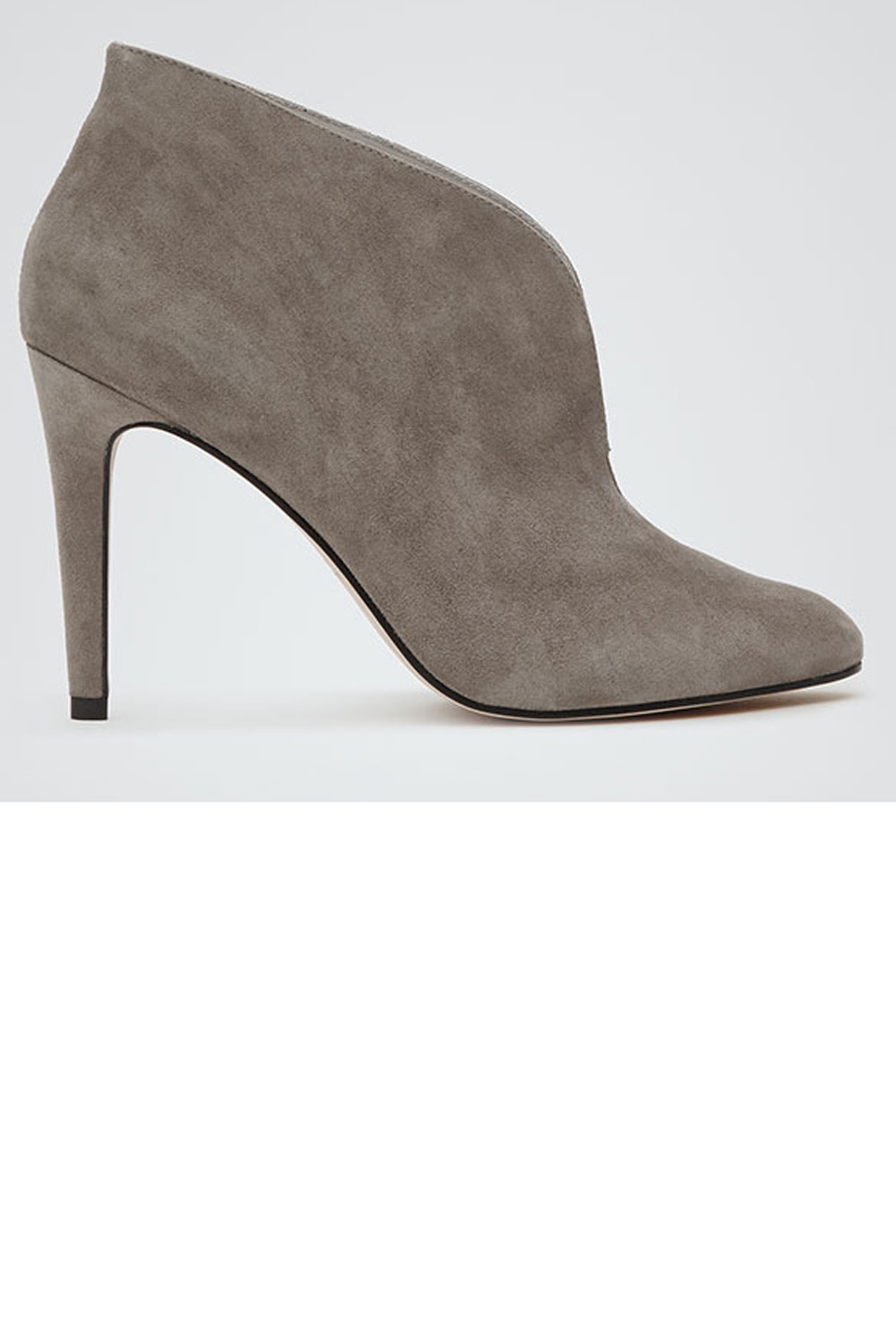 Reiss Lola Open Grey Boot 179 Reiss Lola Open Grey Boot 179
