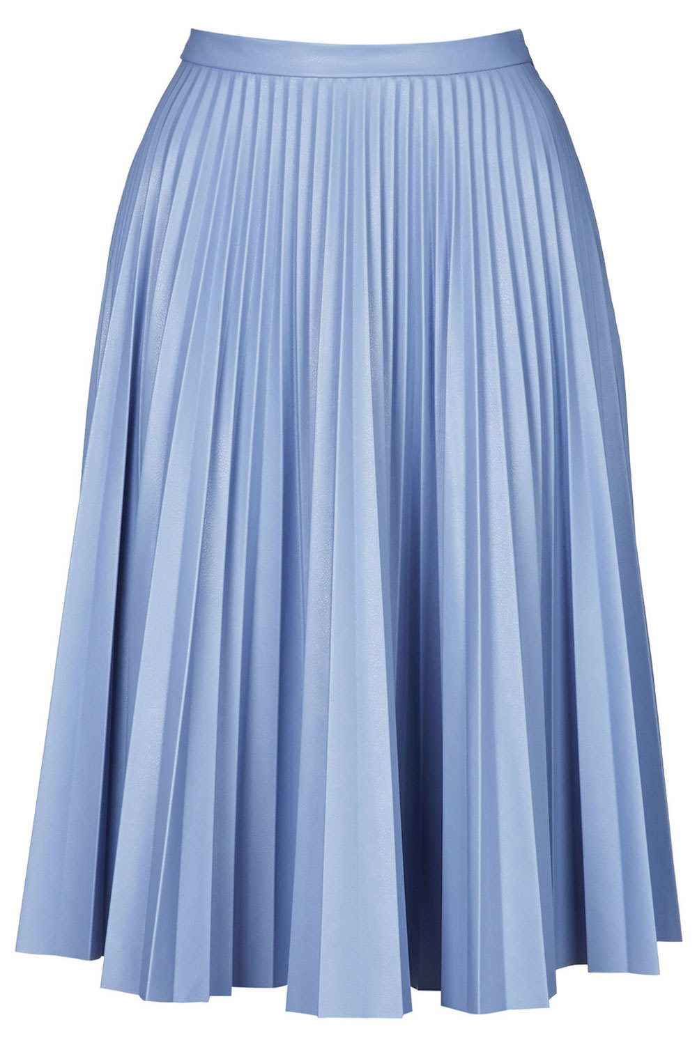 Topshop Powder Blue Pleated, 55 Topshop Powder Blue Pleated, 55