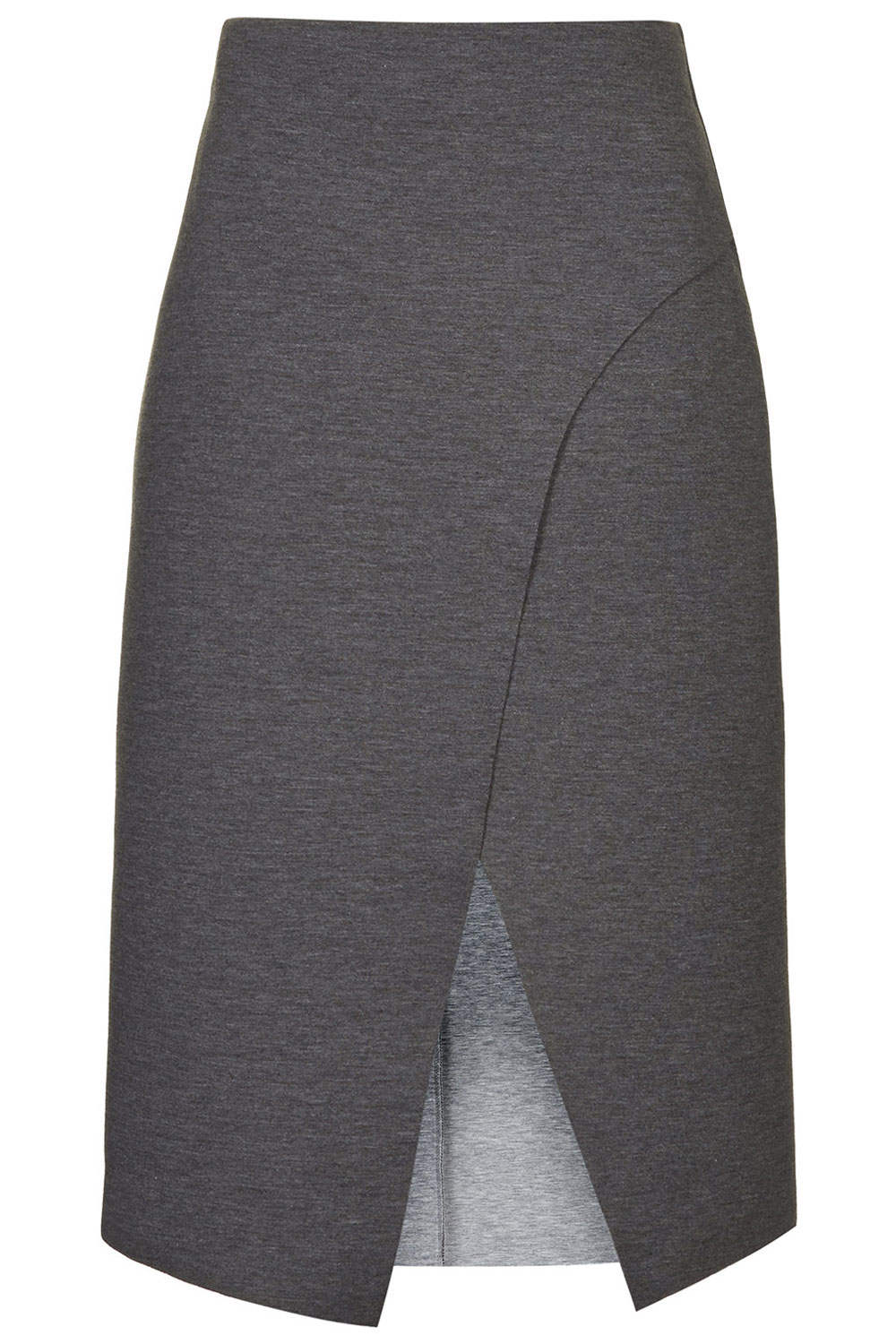 Topshop Long Bonded Curve Skirt, 34 Topshop Long Bonded Curve Skirt, 34