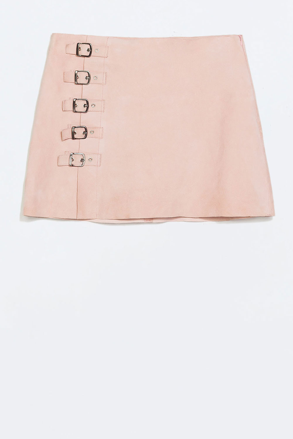 Zara Pink Buckled Mini, 39 Zara Pink Buckled Mini, 39