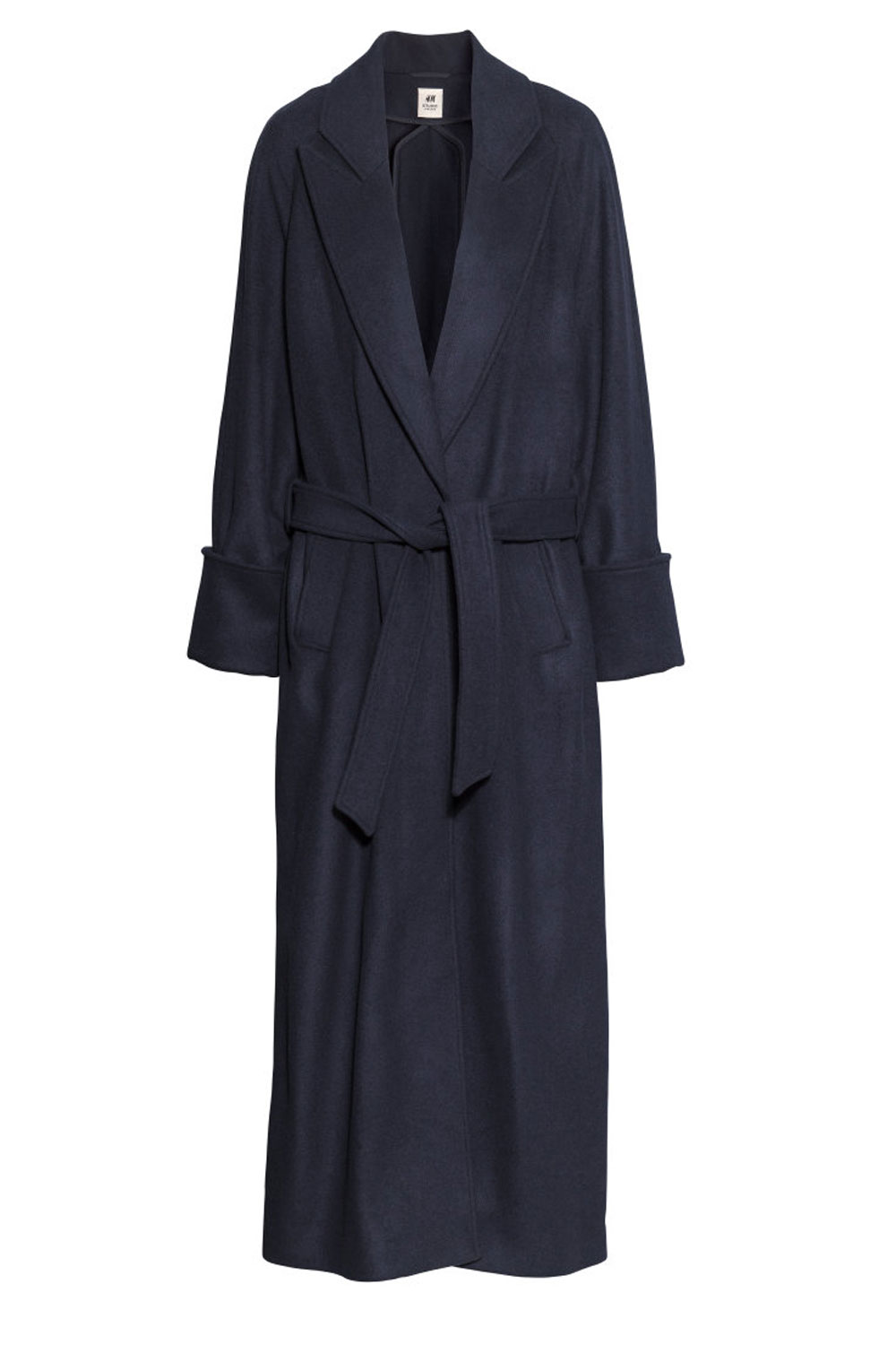 h&m maxi coat