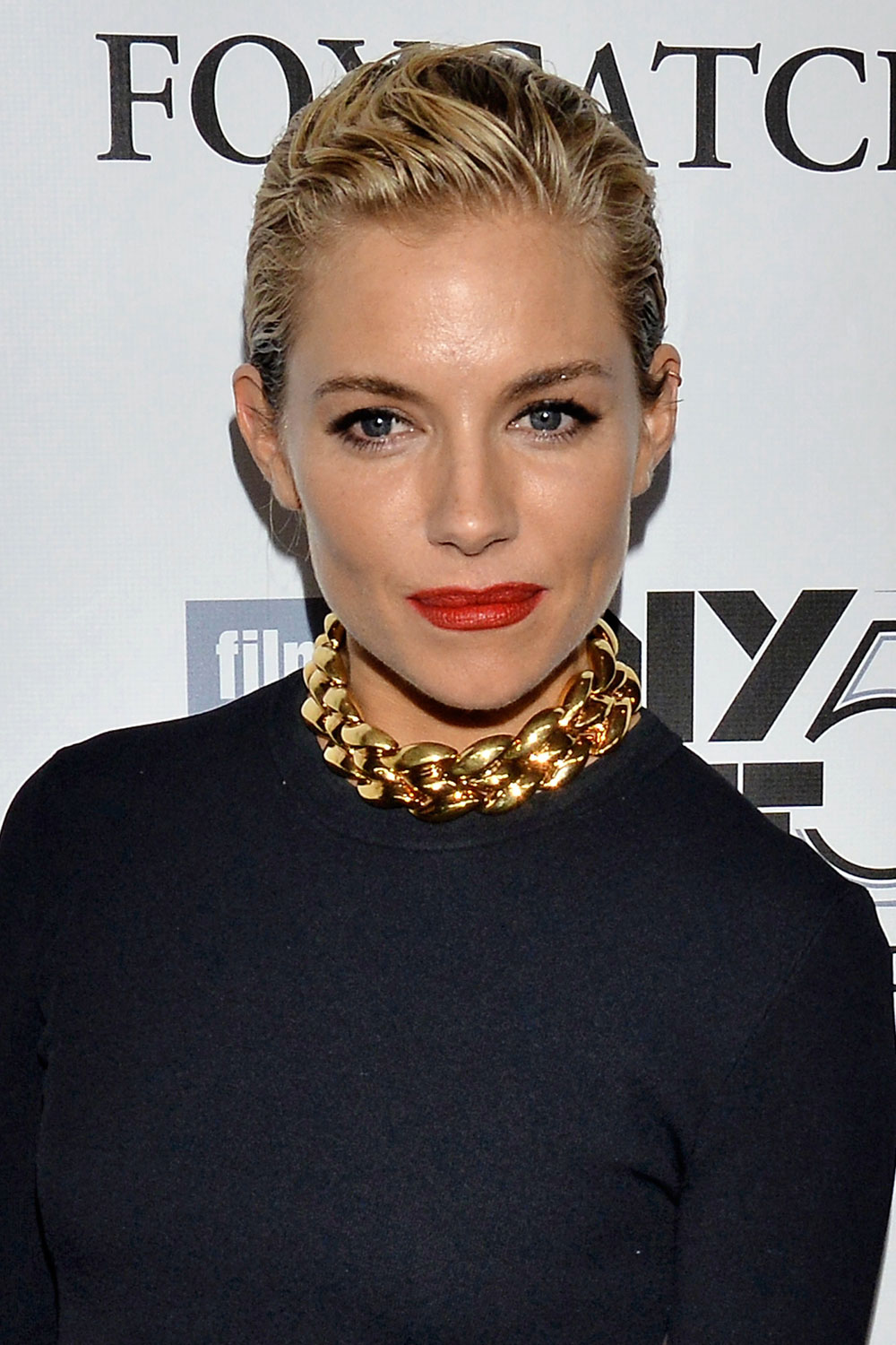 Photo of Sienna Miller with short hair Photo of Sienna Miller with short hair