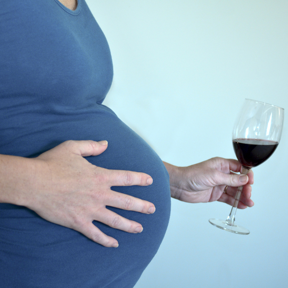 Pregnant drinker