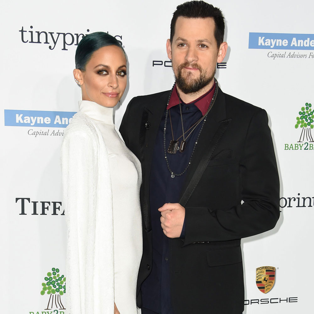 Nicole Richie wearing monochrome to the Baby2Baby Gala