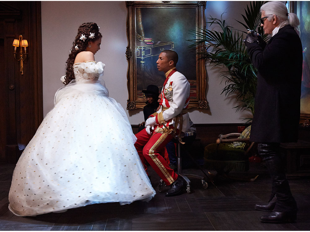 Cara Delevingne + Pharrell Williams = Chanel Video Stars