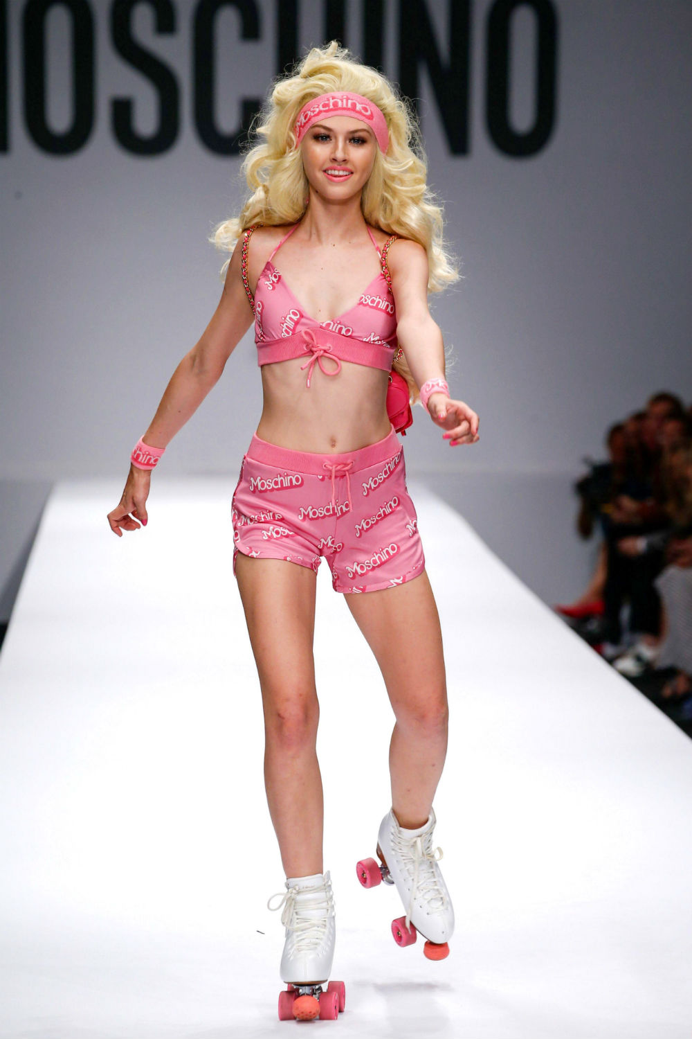 2019 year - The Runway Was On Fire’ at Moschino Fall 2019 Fashion Show 2019 year