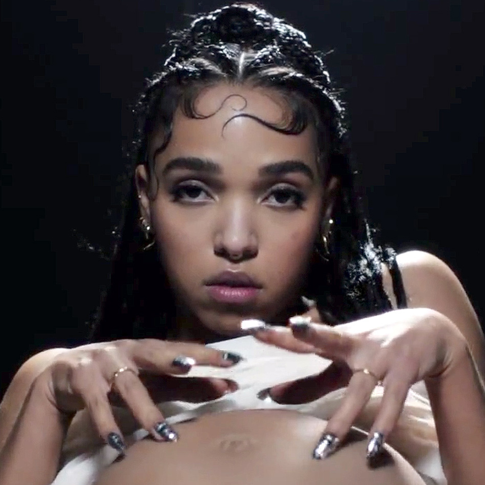 FKA Twigs Glass and patron