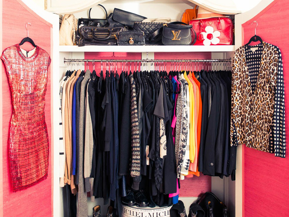 9 Celebrity Closets That Will Make Your Own Wardrobe Feel Very Small Indeed