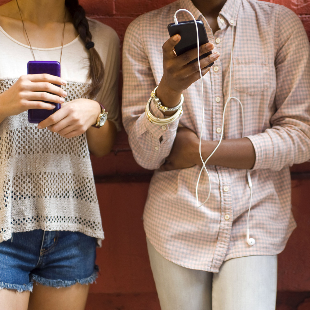 Girls Woman Girl Texting