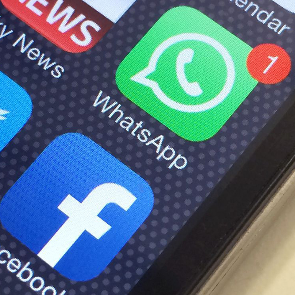 Whatsapp Facebook Twitter Mobile Phone Technology