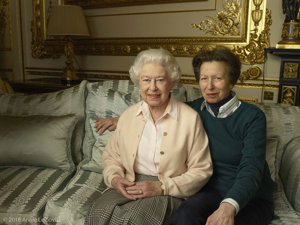 Queen and Princess Anne 90th birthday