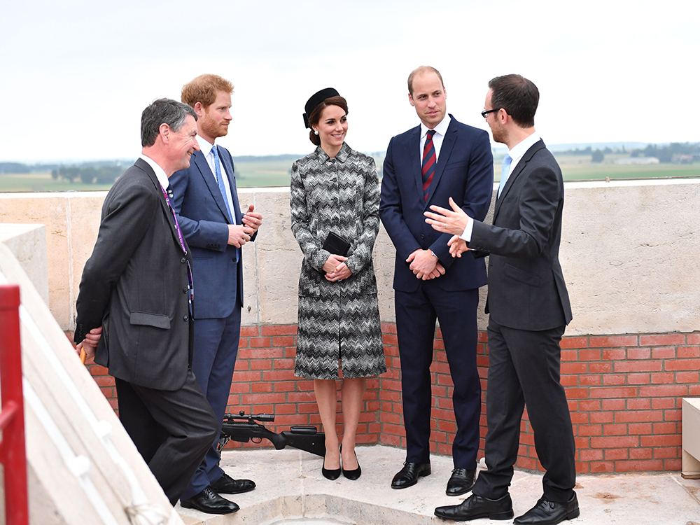 Duchess Kate trials one of AW16's kitsch accessory trends, the hairnet