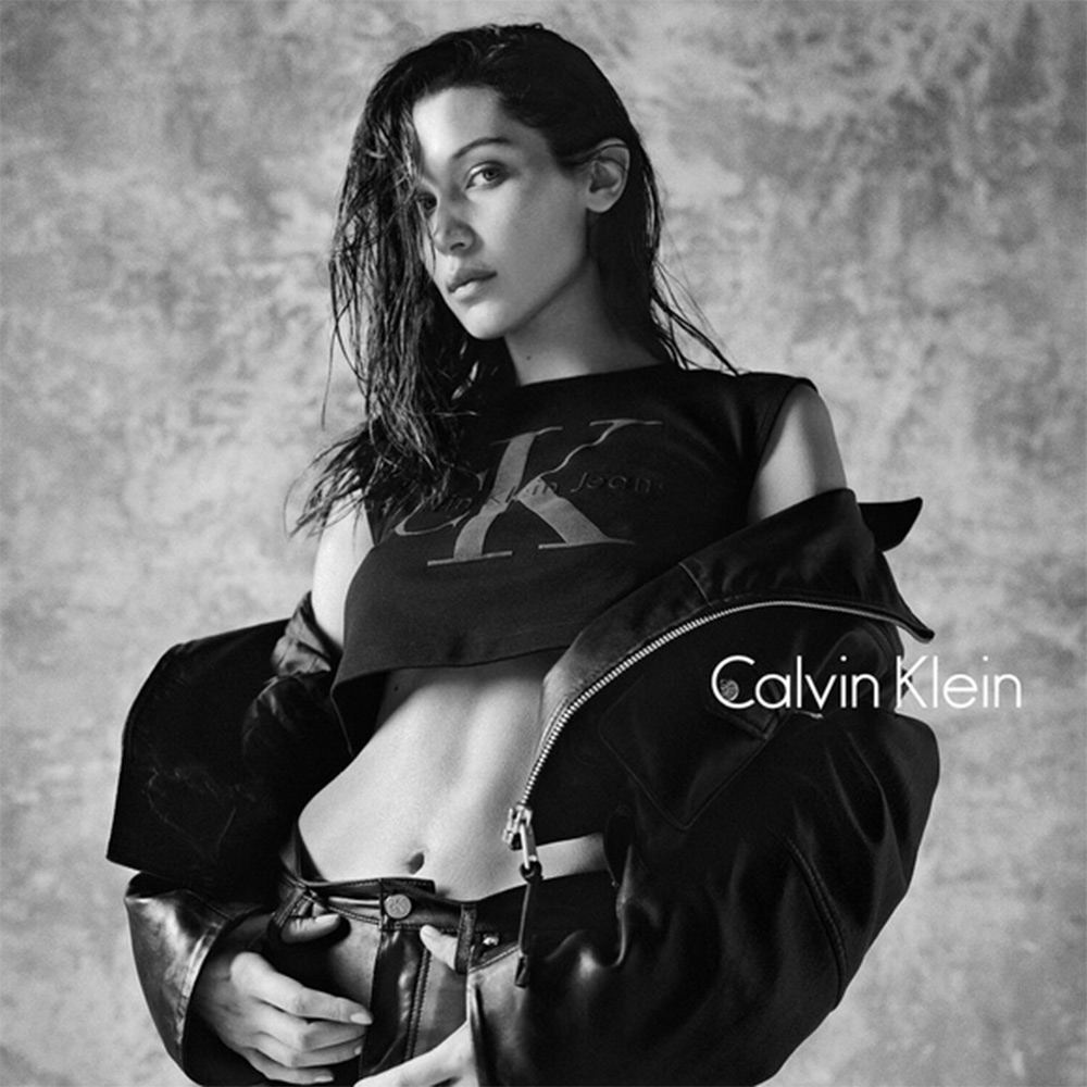 Bella Hadid, Calvin Klein autumn/winter 2016 campaign