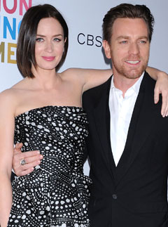 Emily Blunt and Ewan McGregor make a gorgeous couple at their premiere ...