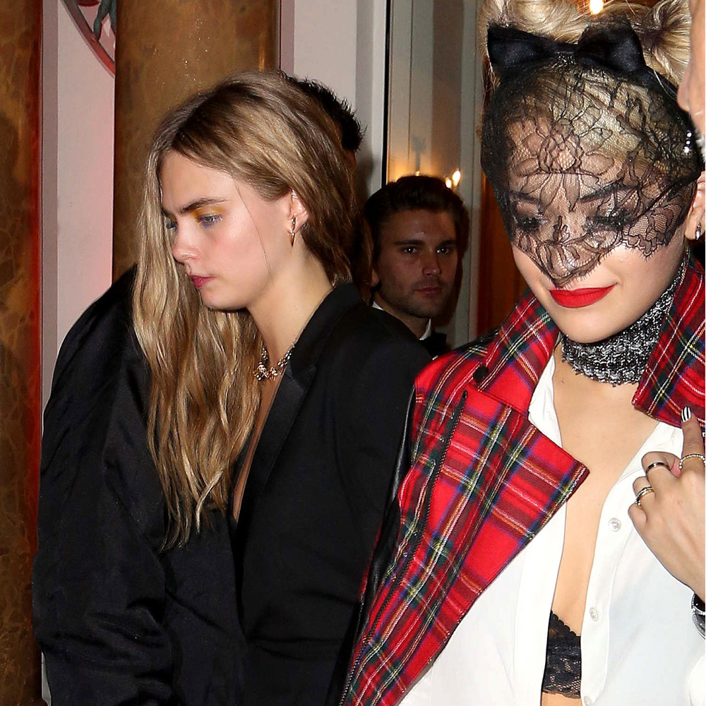 Rita Ora And Cara Delevingne Party In Paris After Valentino Show ...