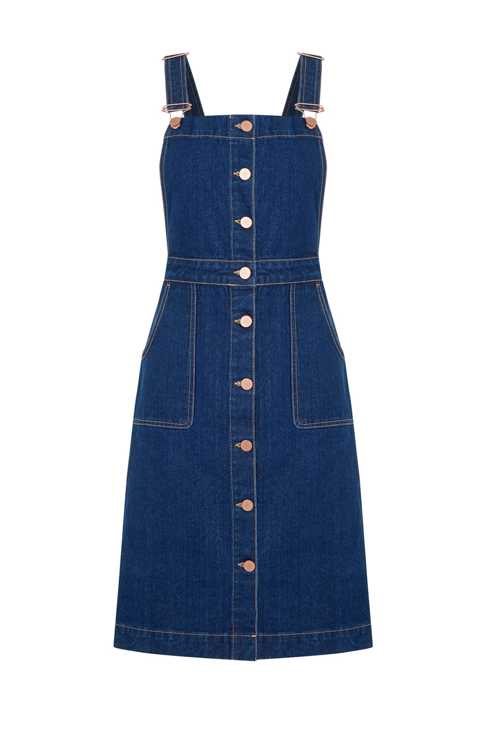 50 best autumn dresses under £50 - Oasis Pinafore Dress, £48 - Page 48 ...